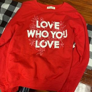 XL Red Sweatshirt NWT